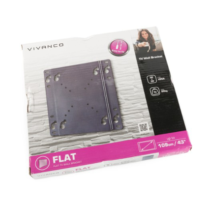 Mostrar detalhes para Suporte Fixo Tv10/43 200X200 20Kg Imagem de Suporte Fixo Tv10/43 200X200 20Kg