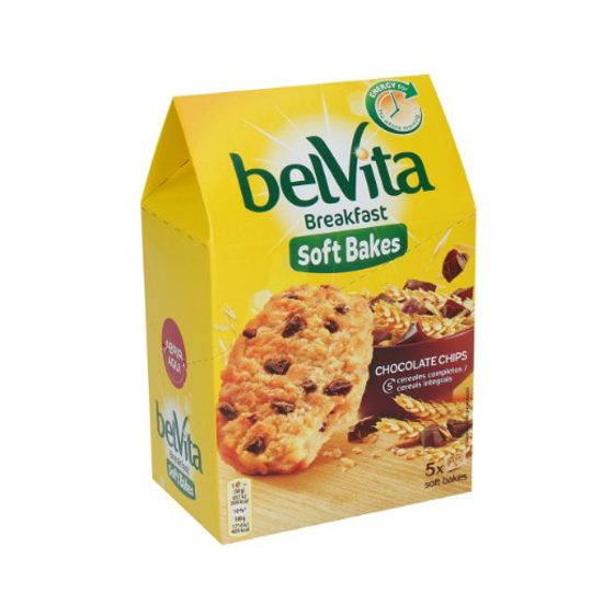 Imagem de Bolachas Soft Bakes Com Pepitas de Chocolate BELVITA 250g