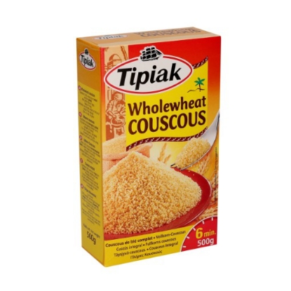 Mostrar detalhes para Couscous Integral TIPIAK 500g Imagem de Couscous Integral TIPIAK 500g