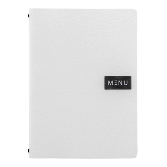 Imagem de Menu A4 Pele Branco SECURIT 1un