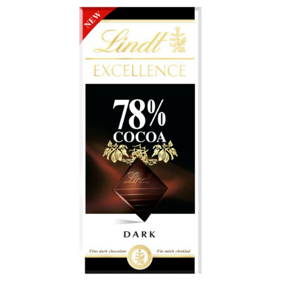 Imagem de Chocolate 78% Cacau Excellence LINDT 100g