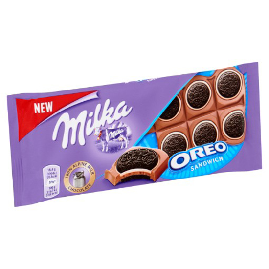 Imagem de Chocolate Oreo Sandwich MILKA 92g