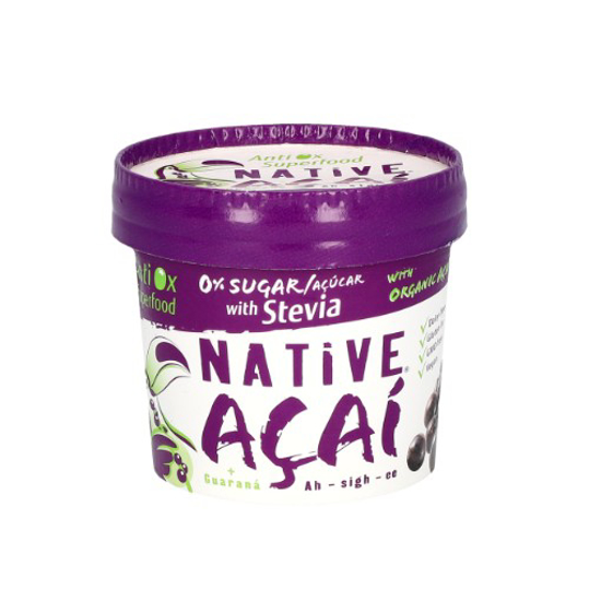 Imagem de Sorvete de Açaí Zero Açúcar Com Stevia NATIVE 160ml