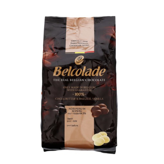 Imagem de Chocolate Peru 64% Cacau Pastelaria Belcolade PURATOS 1kg