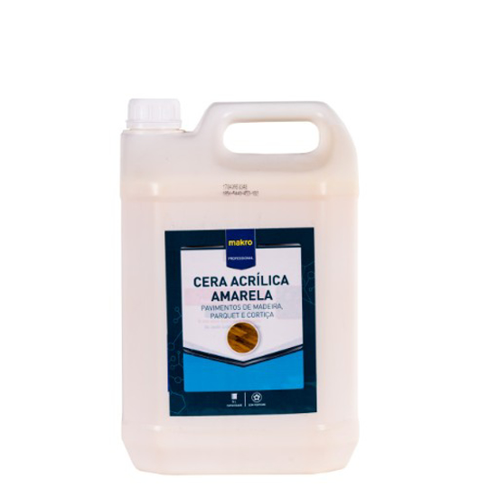 Imagem de Cera Acrílica Madeira Amarela MAKRO PROFESSIONAL 5L