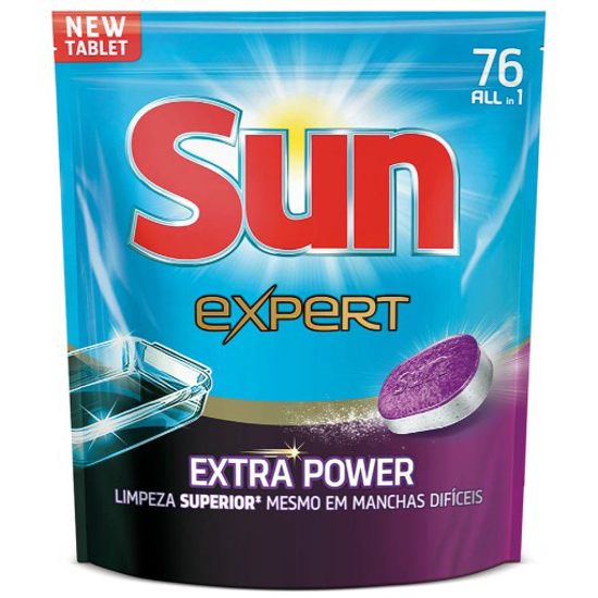 Imagem de Detergente Máquina de Lavar Loiça Expert Extra Power SUN 76 doses