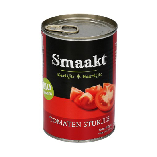 Imagem de Tomate Pedaços Biológico Lata SMAAKT 400g