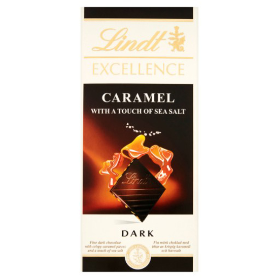 Imagem de Chocolate Caramelo e Sal Excellence LINDT 100g