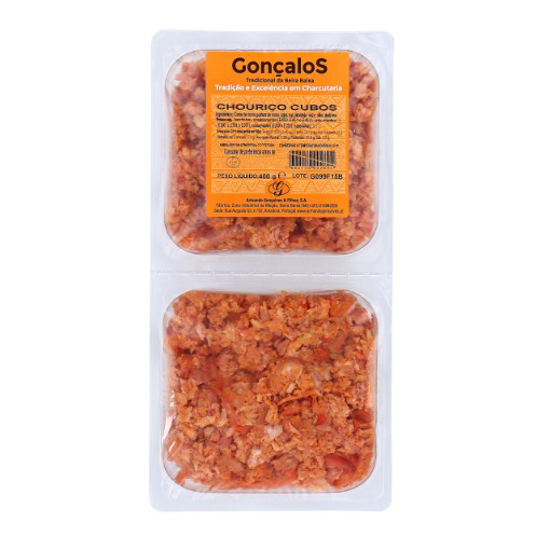 Imagem de Chouriço Cubos GONÇALOS 2x200g