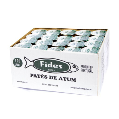 Mostrar detalhes para Pate Atum FIDES 120x22g Imagem de Pate Atum FIDES 120x22g