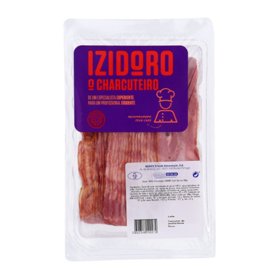 Imagem de Bacon Fatiado Sem Courato IZIDORO 500g