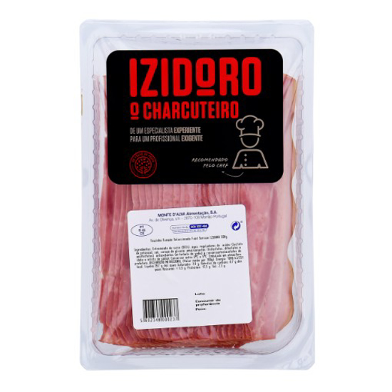 Imagem de Toucinho Fumado Fatiado IZIDORO 500g