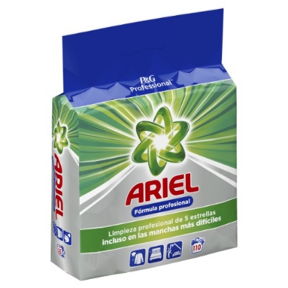Mostrar detalhes para Detergente Para Máquina de Roupa em Pó ARIEL 110 doses Imagem de Detergente Para Máquina de Roupa em Pó ARIEL 110 doses