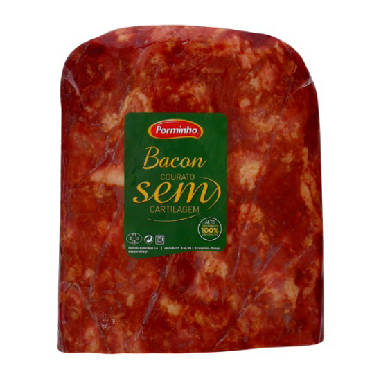 Imagem de Bacon Sem Courato Metades Porminho 1,77kg (kg)