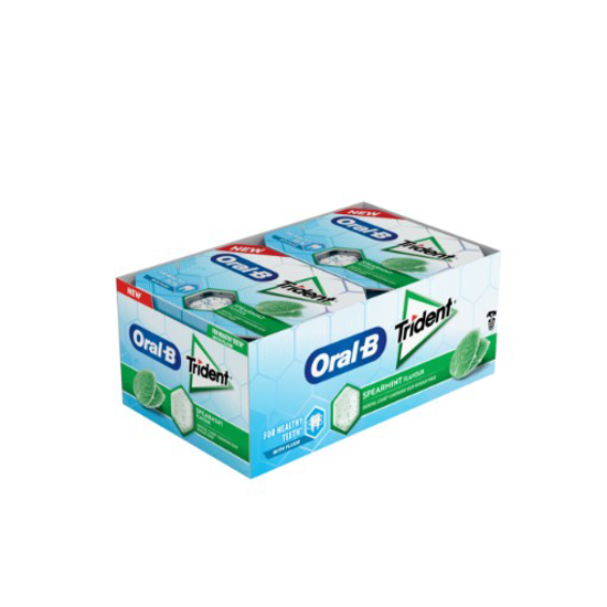 Imagem de Pastilas Elásticas Oralb Spearmint TRIDENT 12x17g