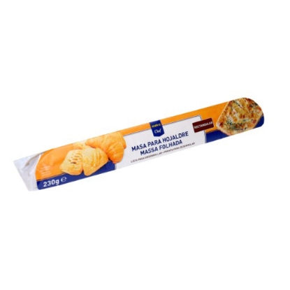 Mostrar detalhes para Mc Massa Folhada Retangular MAKRO CHEF 230g Imagem de Mc Massa Folhada Retangular MAKRO CHEF 230g