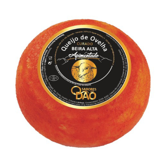 Imagem de Queijo Ovelha Curado Apimentado Sabor do Dão 1 Kg (kg)
