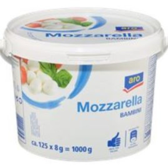 Imagem de Queijo Mozzarella Perolas ARO 1kg