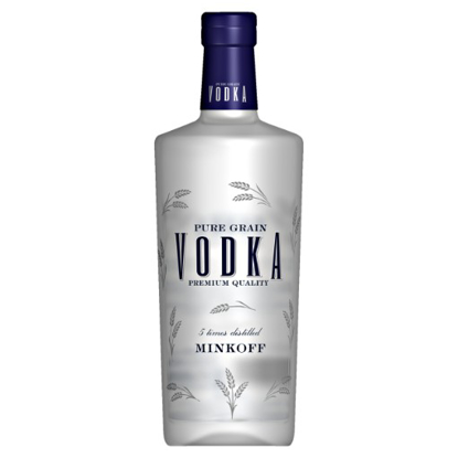 Mostrar detalhes para Vodka Pure Grain MINKOFF 70cl Imagem de Vodka Pure Grain MINKOFF 70cl