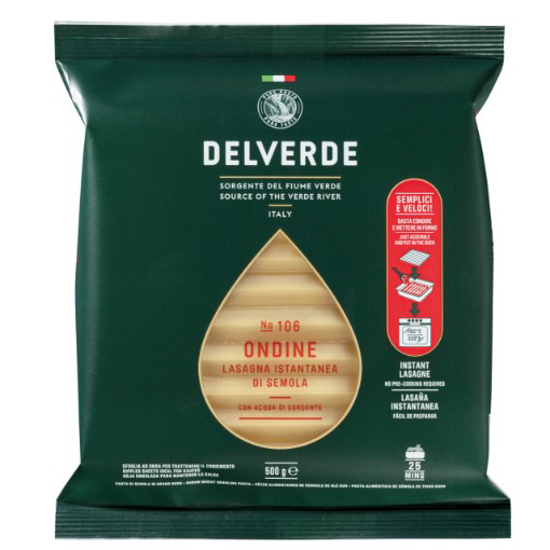 Imagem de Lasanha Ondini DELVERDE 500g