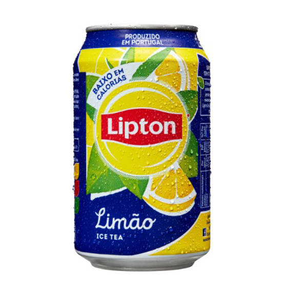 Imagem de Ice Tea Limão Lata LIPTON 33cl