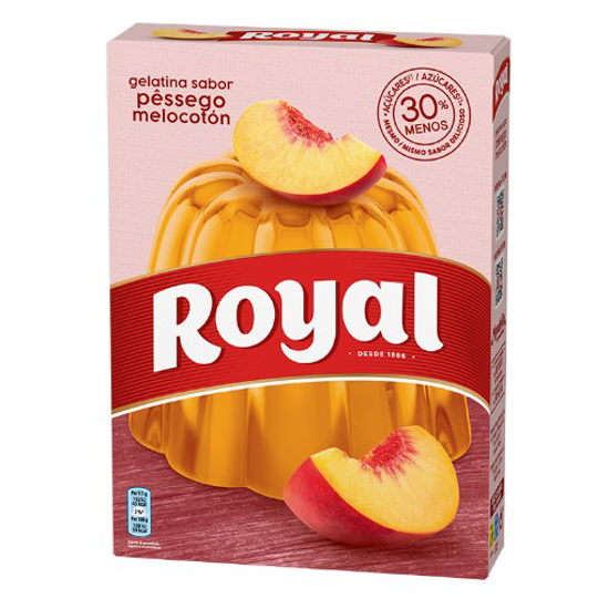 Imagem de Gelatina Pessego ROYAL 114g