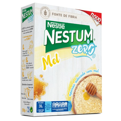Mostrar detalhes para Flocos Cereais Mel 0% NESTUM 250g Imagem de Flocos Cereais Mel 0% NESTUM 250g