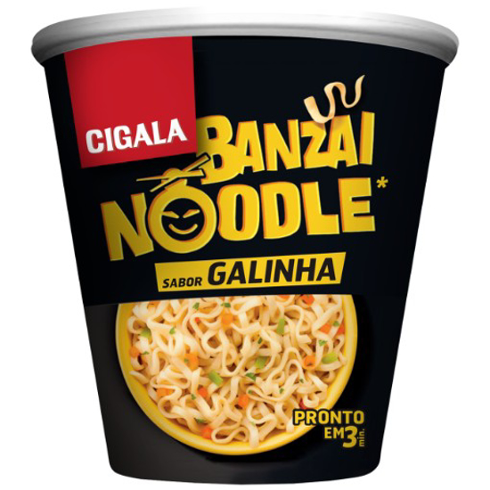 Imagem de Banzai Noodles Sabor A Galinha CIGALA 67g