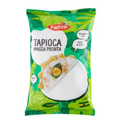 Mostrar detalhes para Tapioca Hidratada FERBAR 500g Imagem de Tapioca Hidratada FERBAR 500g
