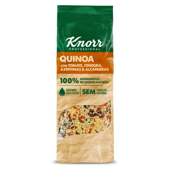 Imagem de Quinoa Com Cenoura, Tomate, Azeitonas e Alcaparras KNORR 548g