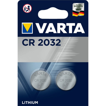 Mostrar detalhes para Pilhas Elect Cr2032 Bli1 VARTA 1un Imagem de Pilhas Elect Cr2032 Bli1 VARTA 1un