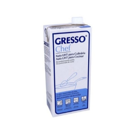 Mostrar detalhes para Natas Uht Para Culinária Chef GRESSO 6x1L Imagem de Natas Uht Para Culinária Chef GRESSO 6x1L