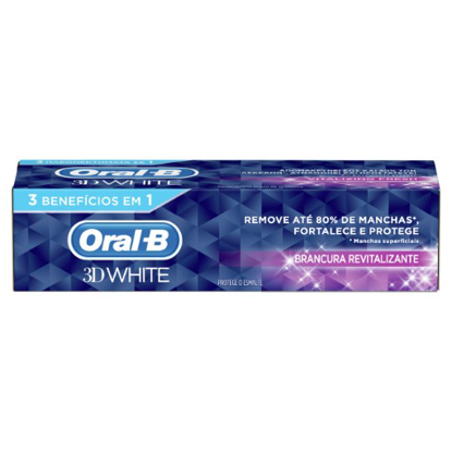 Imagem de Pasta de Dentes 3Dw Brancura Revitalizante ORAL-B 75ml