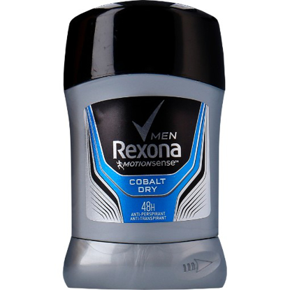 Mostrar detalhes para Desodorizante Stick Cobalt Para Homem REXONA 50ml Imagem de Desodorizante Stick Cobalt Para Homem REXONA 50ml