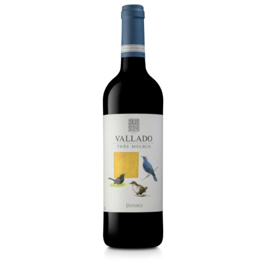 Imagem de Vinho 3 Melros Tinto QUINTA DO VALLADO 75cl