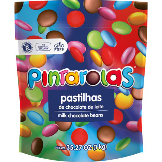 Imagem de Pastilhas de Chocolate Leite PINTAROLAS 1kg
