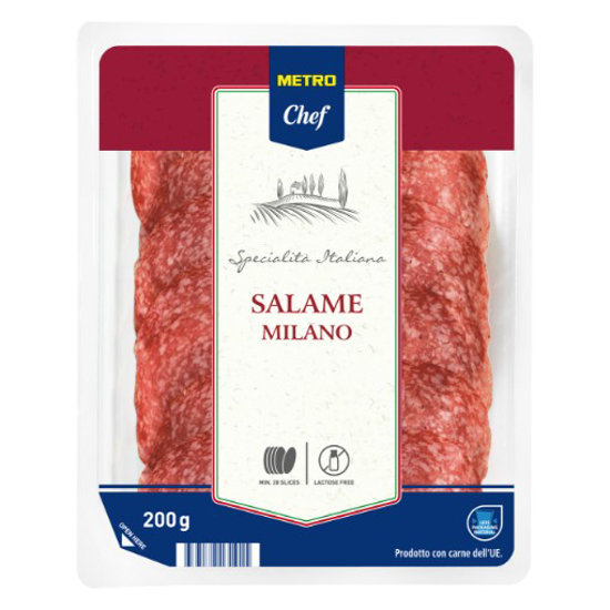 Imagem de Salame Milano Fatiado METRO CHEF 200g