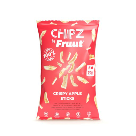 Imagem de Sticks Maçãs Crispy FRUUT CHIPZ 75g