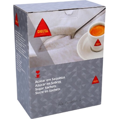 Mostrar detalhes para Açúcar Branco Saquetas DELTA 1kg Imagem de Açúcar Branco Saquetas DELTA 1kg