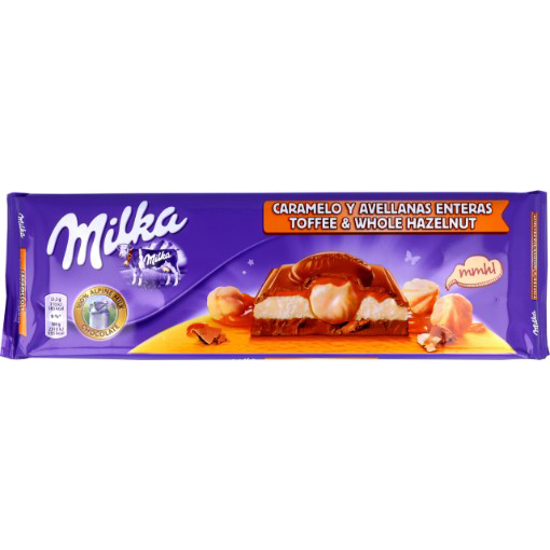 Imagem de Chocolate Toffee Caramel & Nut MILKA 300g