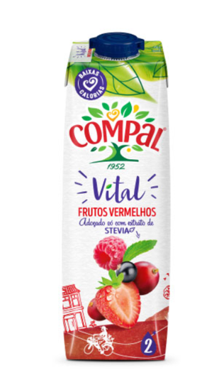 Picture of Sumo Frutos Vermelhos Vital COMPAL 1L
