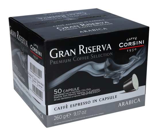 Imagem de Café Cápsulas Arábica Reserva Compativel Com Nespresso CORSINI 50un