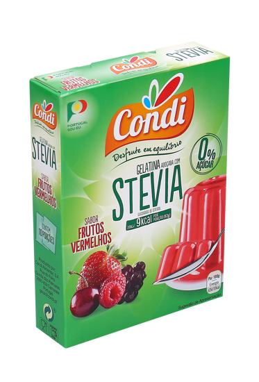 Imagem de Gelatina Stevia Frutos Vermelhos CONDI 30g