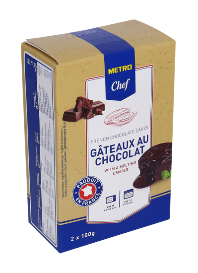 Imagem de Petit Gateau Chocolate METRO CHEF 2x100g