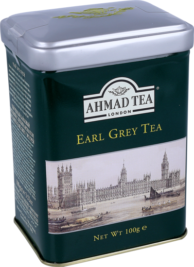 Imagem de Chá Earl Grey Lata Tea AHMAD 100g