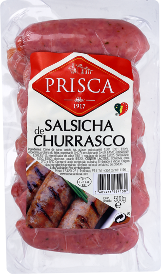 Imagem de Salsichas de Churrasco Casa PRISCA 500g