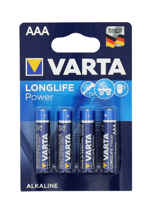 Mostrar detalhes para Pilhas High Energy Lr03 Aaa Blister VARTA 4un Imagem de Pilhas High Energy Lr03 Aaa Blister VARTA 4un