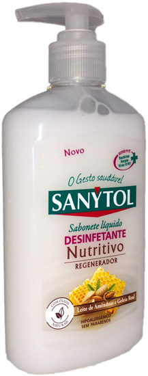 Imagem de Sabonete Líquido Desinfetante Nutritivo SANYTOL 250ml