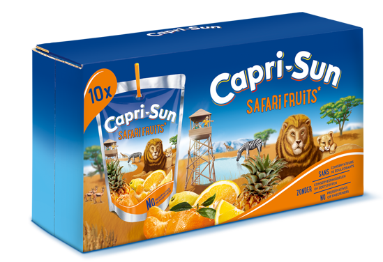 Imagem de Refrigerante Safari Capri SUN 10x20cl