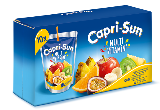 Imagem de Refrigerante Multivitaminas Capri SUN 10x20cl